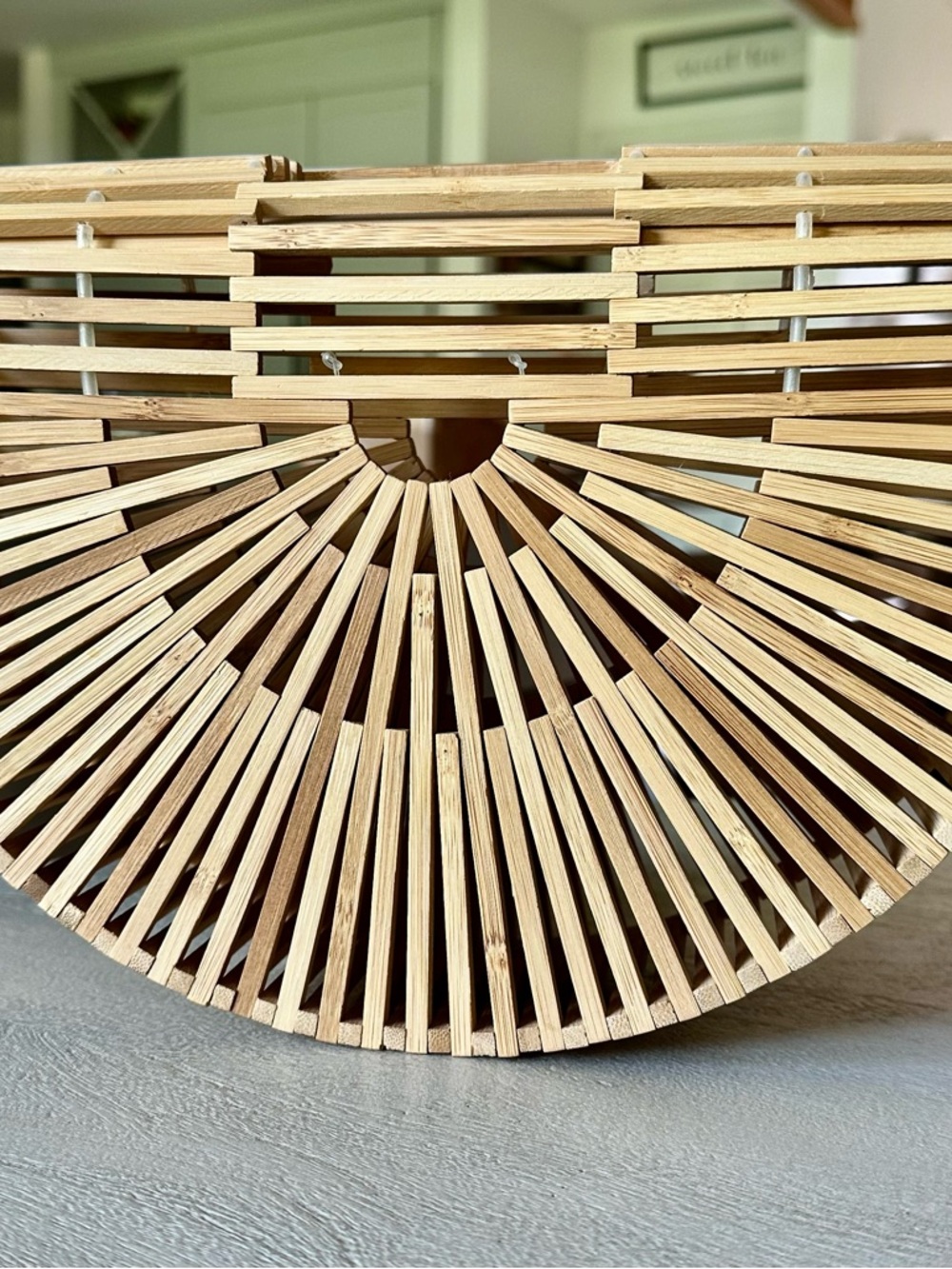 cult gaia Bamboo Arc Clutch - Natural - Picture 4 of 4